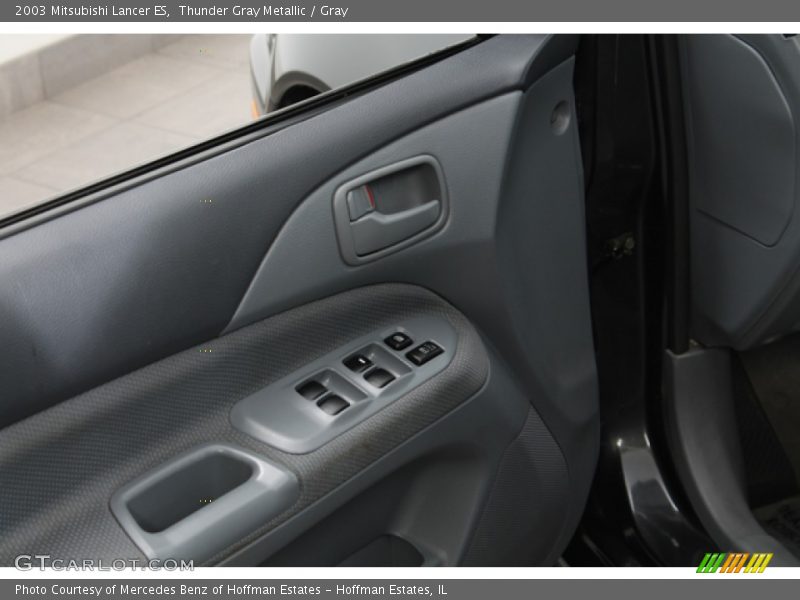 Thunder Gray Metallic / Gray 2003 Mitsubishi Lancer ES