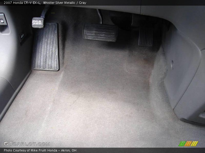 Whistler Silver Metallic / Gray 2007 Honda CR-V EX-L