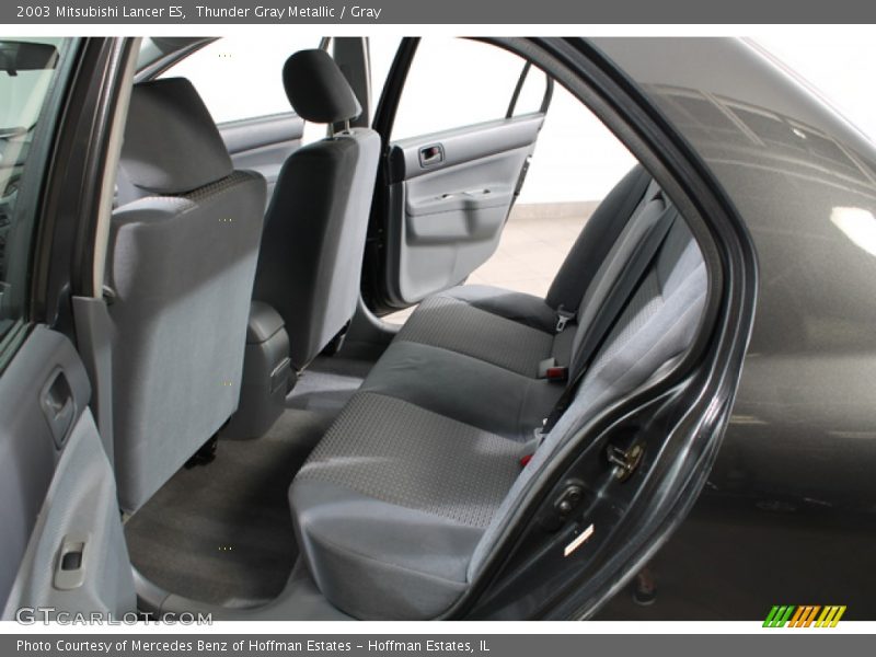 Rear Seat of 2003 Lancer ES