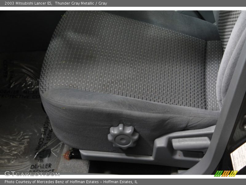 Thunder Gray Metallic / Gray 2003 Mitsubishi Lancer ES