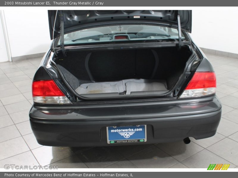 Thunder Gray Metallic / Gray 2003 Mitsubishi Lancer ES