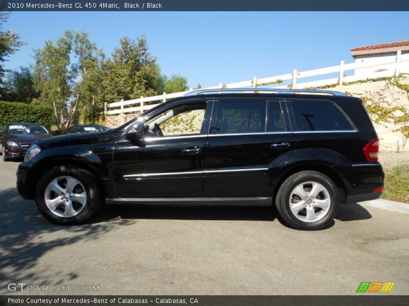 Black / Black 2010 Mercedes-Benz GL 450 4Matic