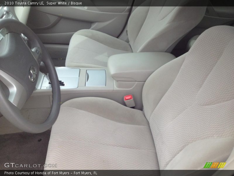 Super White / Bisque 2010 Toyota Camry LE
