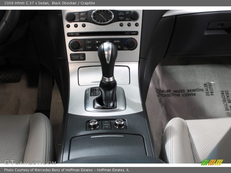 Black Obsidian / Graphite 2009 Infiniti G 37 x Sedan