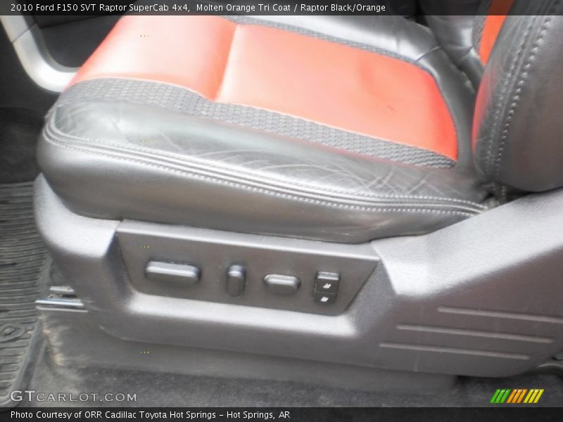Molten Orange Tri Coat / Raptor Black/Orange 2010 Ford F150 SVT Raptor SuperCab 4x4