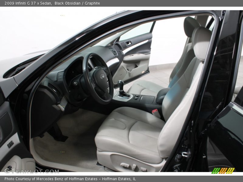 Black Obsidian / Graphite 2009 Infiniti G 37 x Sedan