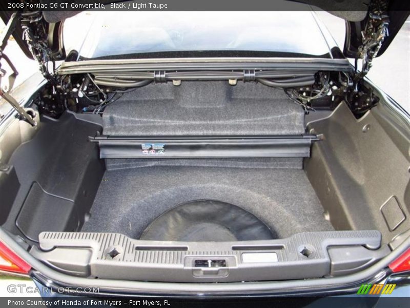  2008 G6 GT Convertible Trunk