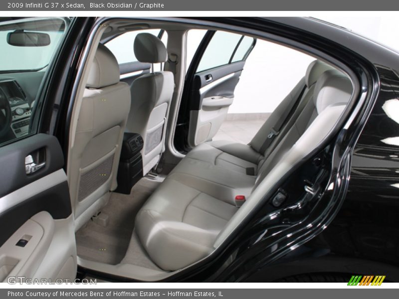 Black Obsidian / Graphite 2009 Infiniti G 37 x Sedan