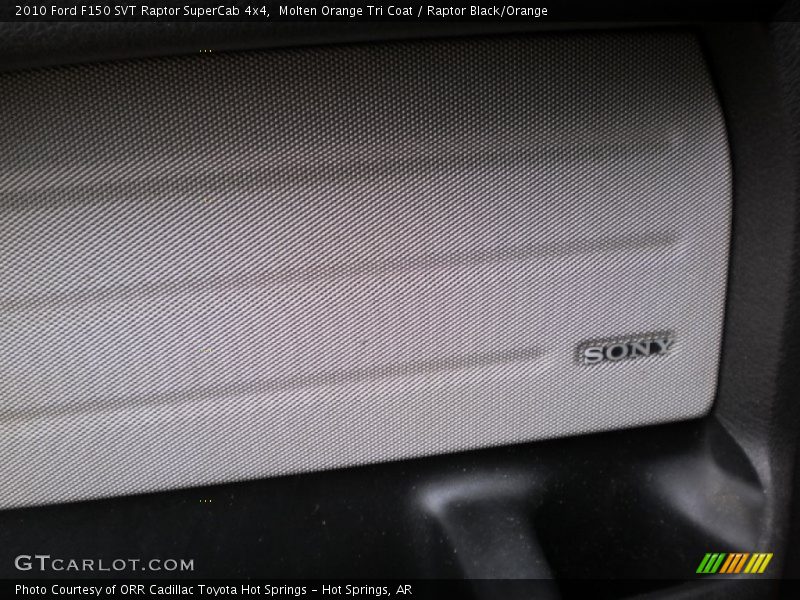 Audio System of 2010 F150 SVT Raptor SuperCab 4x4