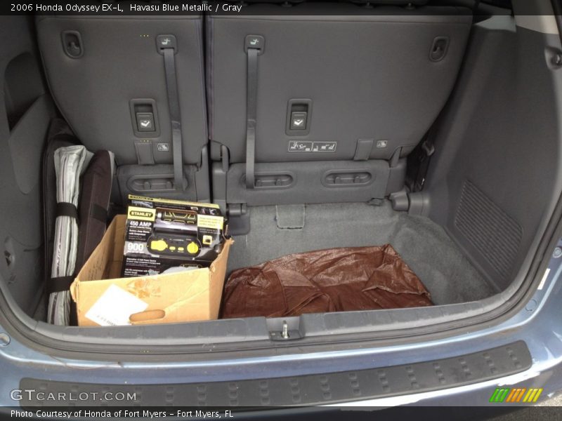 Havasu Blue Metallic / Gray 2006 Honda Odyssey EX-L