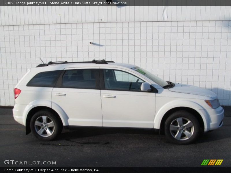 Stone White / Dark Slate Gray/Light Graystone 2009 Dodge Journey SXT
