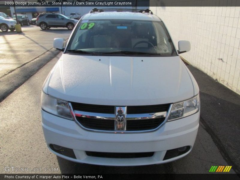 Stone White / Dark Slate Gray/Light Graystone 2009 Dodge Journey SXT