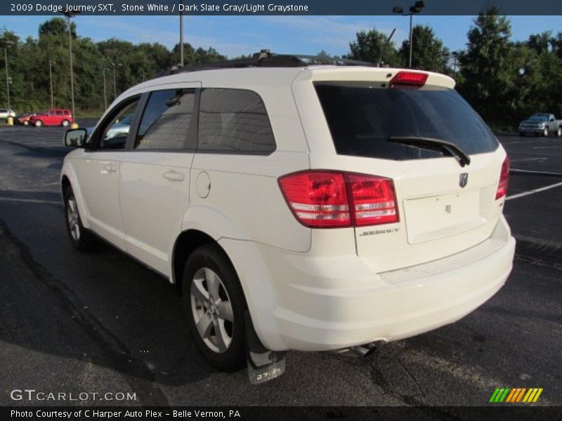 Stone White / Dark Slate Gray/Light Graystone 2009 Dodge Journey SXT