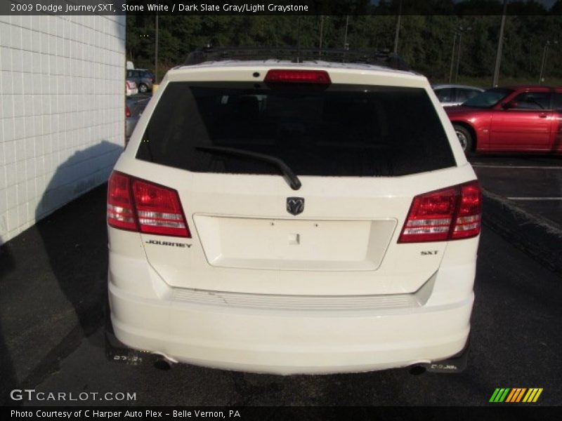 Stone White / Dark Slate Gray/Light Graystone 2009 Dodge Journey SXT