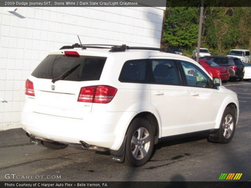 Stone White / Dark Slate Gray/Light Graystone 2009 Dodge Journey SXT