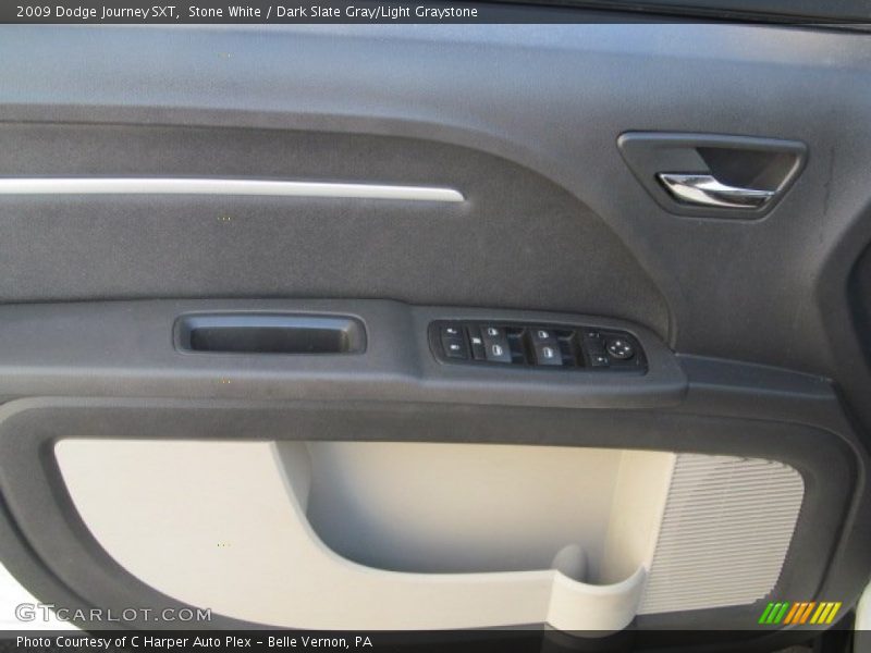 Stone White / Dark Slate Gray/Light Graystone 2009 Dodge Journey SXT