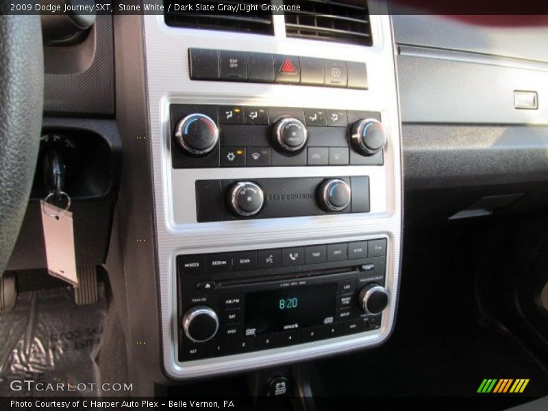 Stone White / Dark Slate Gray/Light Graystone 2009 Dodge Journey SXT