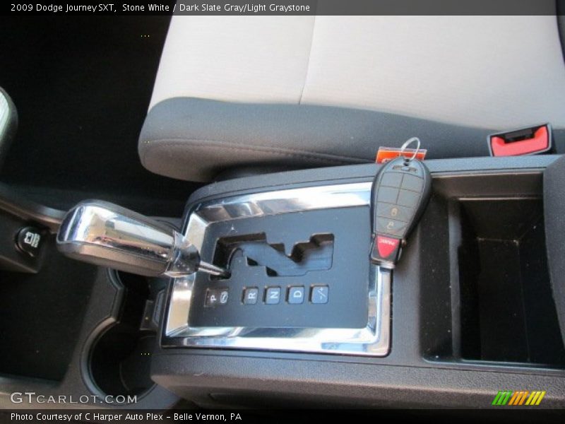 Stone White / Dark Slate Gray/Light Graystone 2009 Dodge Journey SXT