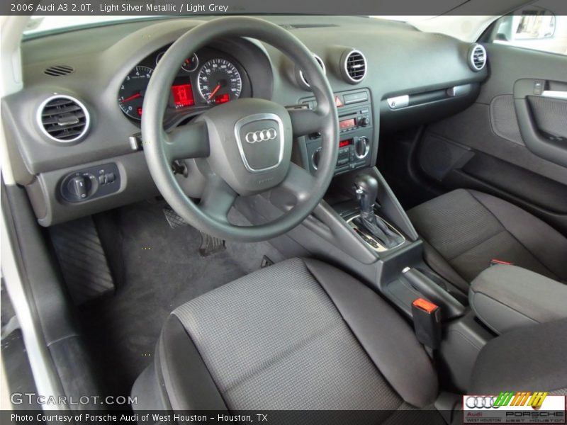 Light Silver Metallic / Light Grey 2006 Audi A3 2.0T