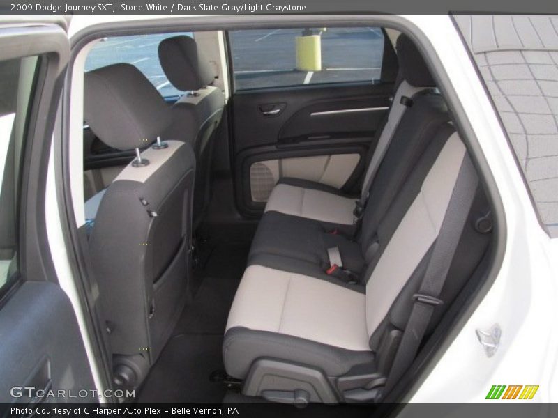 Stone White / Dark Slate Gray/Light Graystone 2009 Dodge Journey SXT