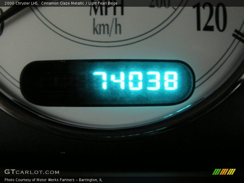 Cinnamon Glaze Metallic / Light Pearl Beige 2000 Chrysler LHS