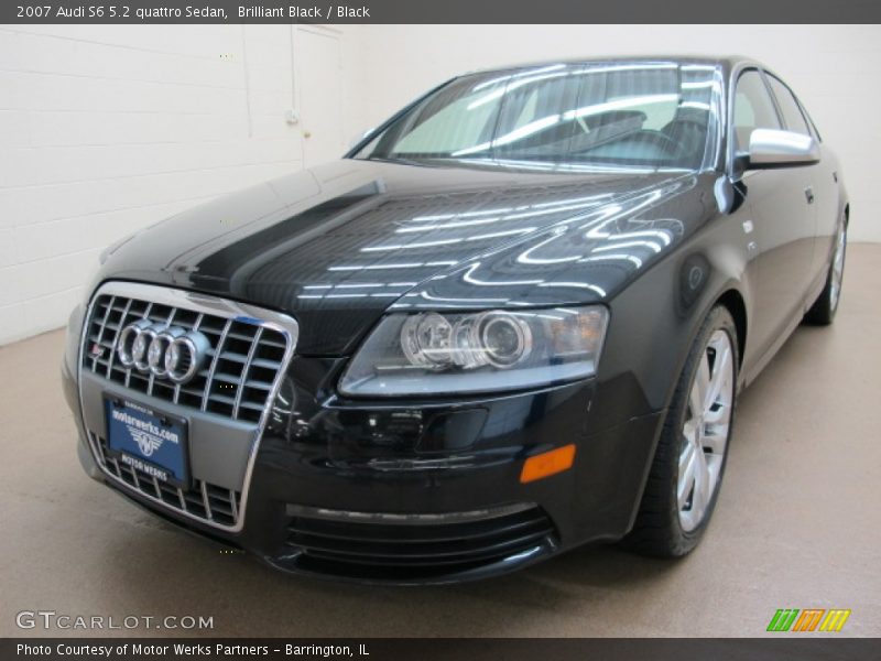 Brilliant Black / Black 2007 Audi S6 5.2 quattro Sedan