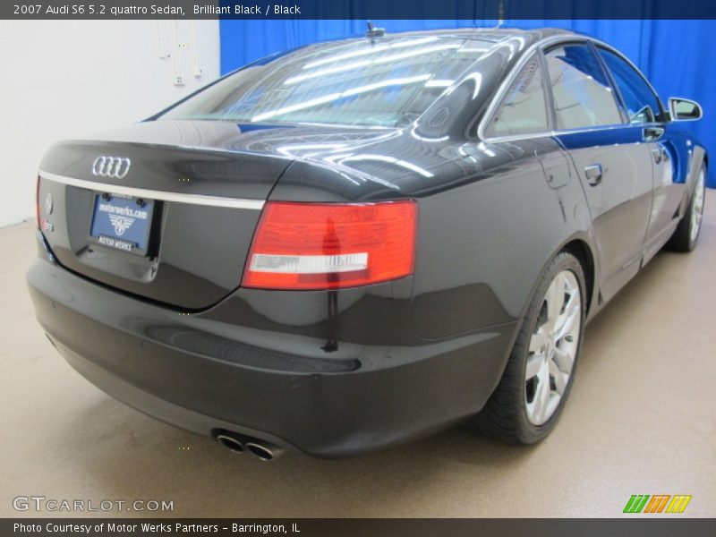 Brilliant Black / Black 2007 Audi S6 5.2 quattro Sedan