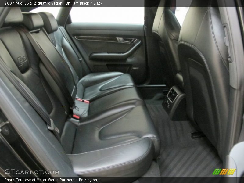 Brilliant Black / Black 2007 Audi S6 5.2 quattro Sedan