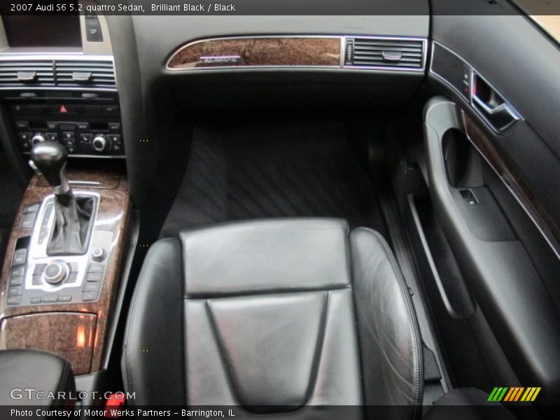 Brilliant Black / Black 2007 Audi S6 5.2 quattro Sedan
