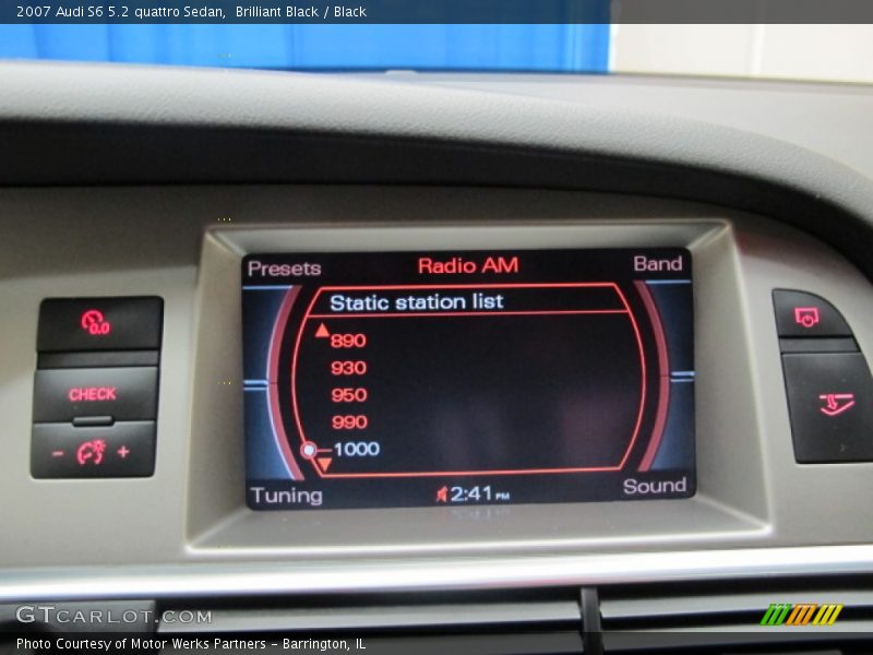 Brilliant Black / Black 2007 Audi S6 5.2 quattro Sedan