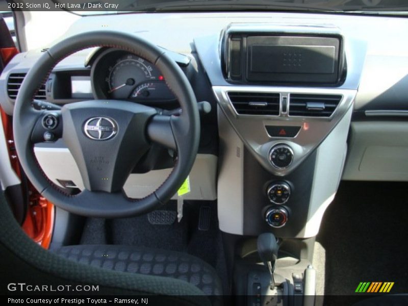 Hot Lava / Dark Gray 2012 Scion iQ