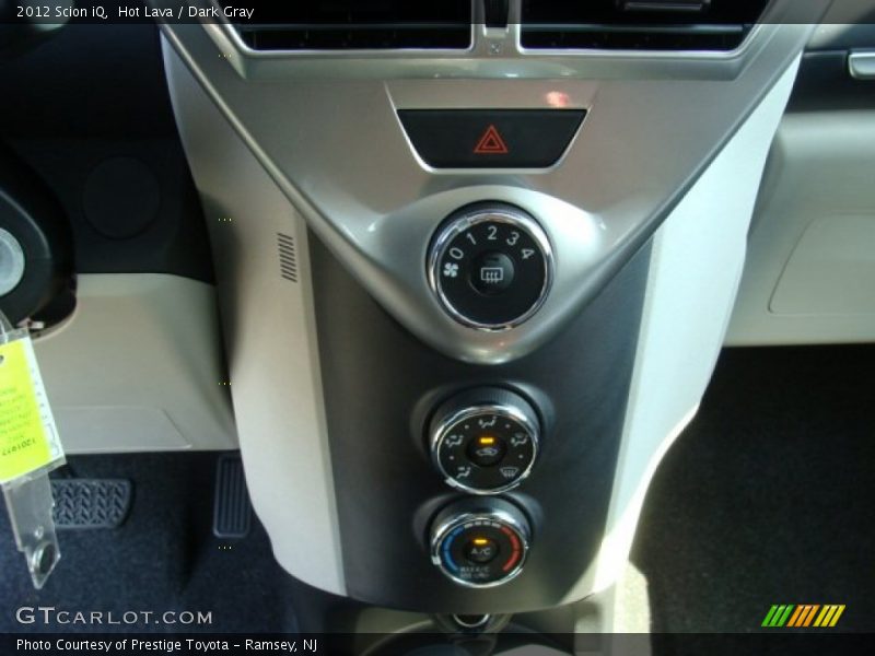 Hot Lava / Dark Gray 2012 Scion iQ