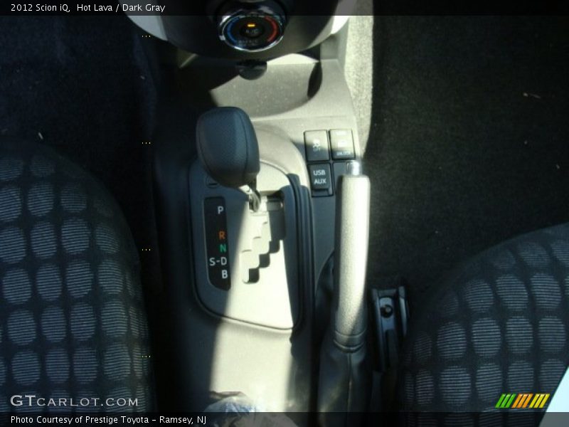 Hot Lava / Dark Gray 2012 Scion iQ