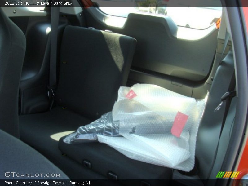 Hot Lava / Dark Gray 2012 Scion iQ