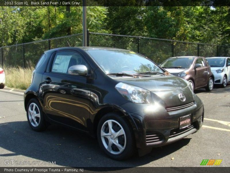 Black Sand Pearl / Dark Gray 2012 Scion iQ