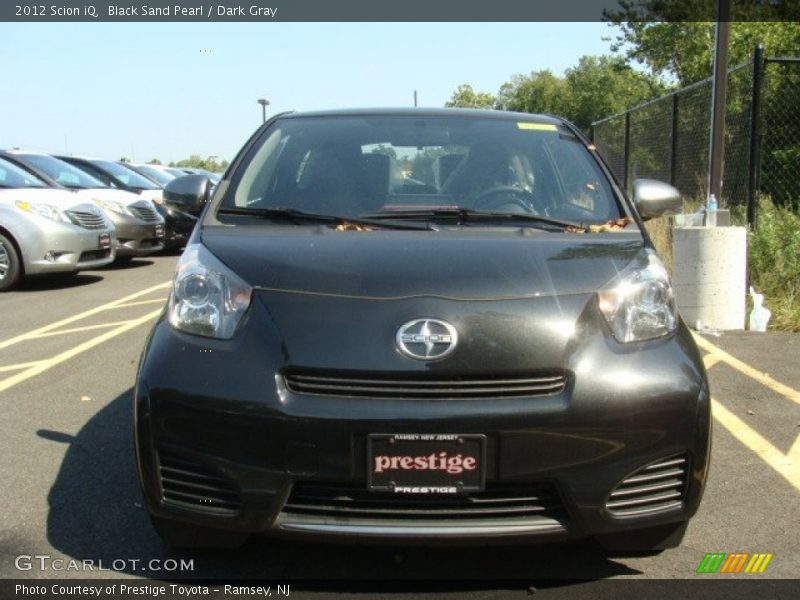 Black Sand Pearl / Dark Gray 2012 Scion iQ