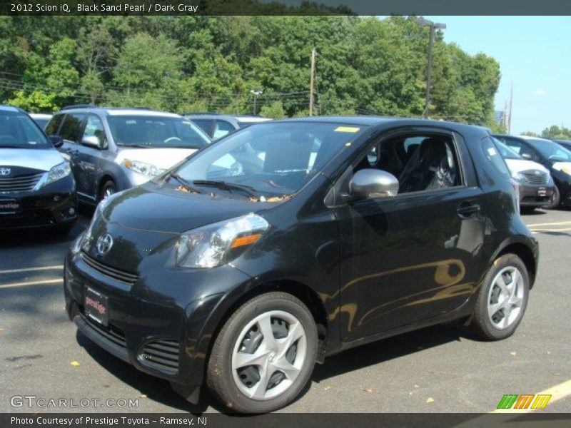 Black Sand Pearl / Dark Gray 2012 Scion iQ