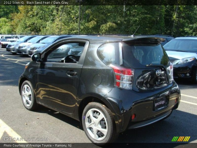 Black Sand Pearl / Dark Gray 2012 Scion iQ