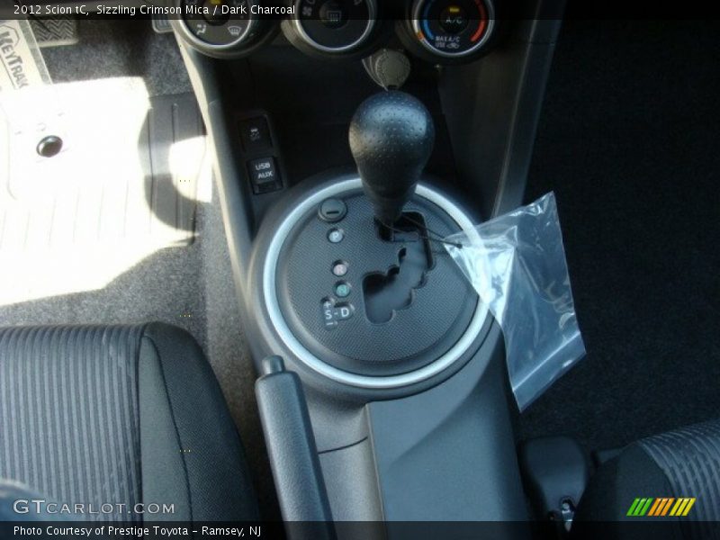Sizzling Crimson Mica / Dark Charcoal 2012 Scion tC