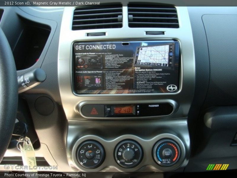 Magnetic Gray Metallic / Dark Charcoal 2012 Scion xD