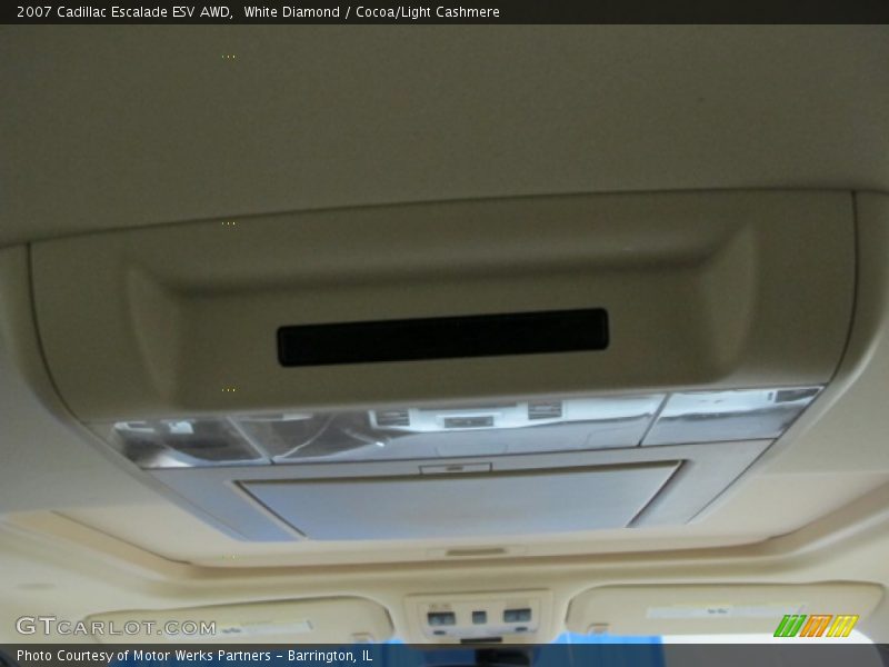 White Diamond / Cocoa/Light Cashmere 2007 Cadillac Escalade ESV AWD