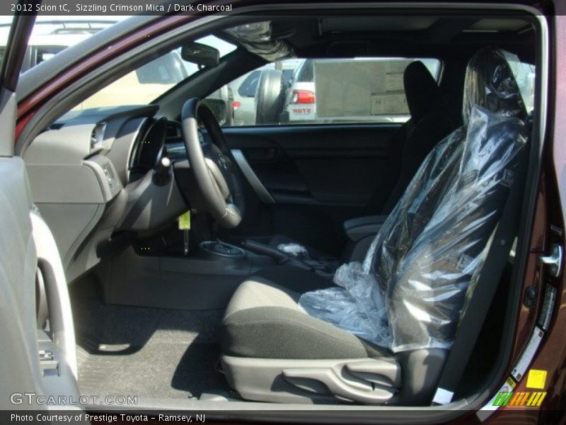 Sizzling Crimson Mica / Dark Charcoal 2012 Scion tC