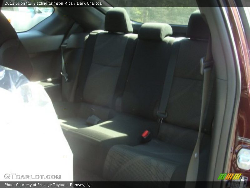 Sizzling Crimson Mica / Dark Charcoal 2012 Scion tC