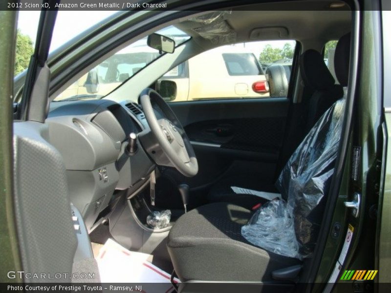 Amazon Green Metallic / Dark Charcoal 2012 Scion xD