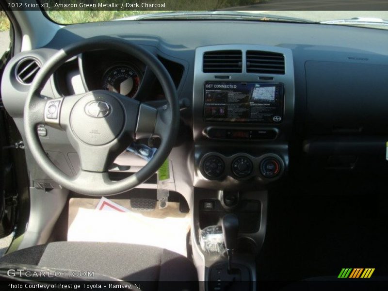 Amazon Green Metallic / Dark Charcoal 2012 Scion xD