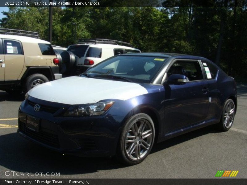 Nautical Blue Metallic / Dark Charcoal 2012 Scion tC