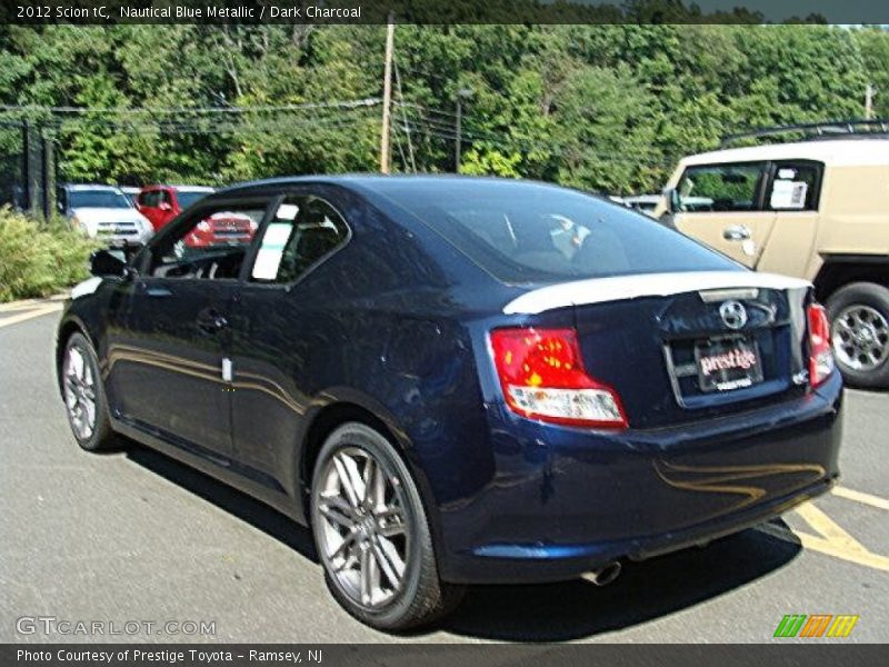 Nautical Blue Metallic / Dark Charcoal 2012 Scion tC