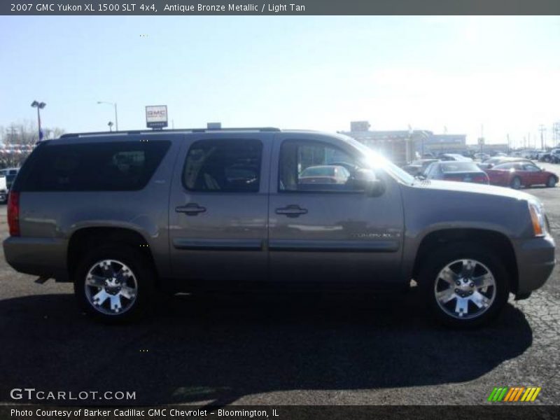 Antique Bronze Metallic / Light Tan 2007 GMC Yukon XL 1500 SLT 4x4