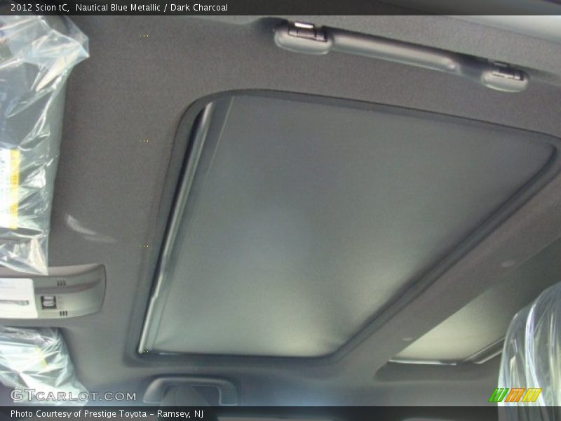 Nautical Blue Metallic / Dark Charcoal 2012 Scion tC