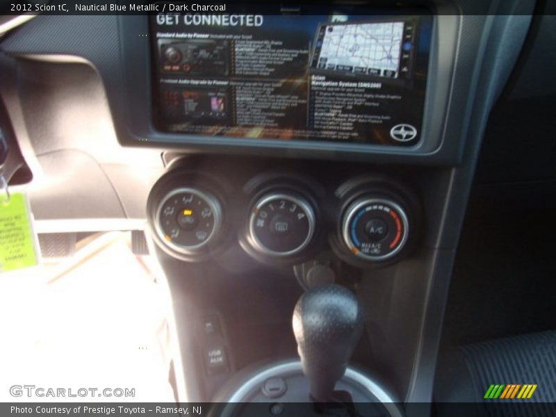 Nautical Blue Metallic / Dark Charcoal 2012 Scion tC